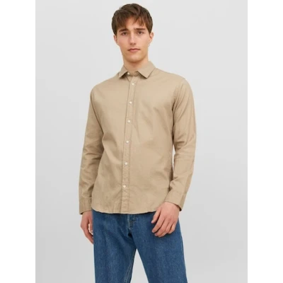 Abbildung von Jack &amp; Jones Jegingham Hemd, Herren, Größe: Medium, Crockery