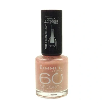 Abbildung von Rimmel 60 Seconds Super Shine Nagellack 200 Princess Pink