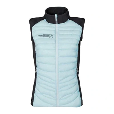 Abbildung von Rock Experience REWV00651 TEQUILA HYBRID Sports vest Women&#039;s 2285 QUIET TIDE+0208 CAVIAR XS