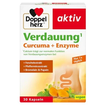 Abbildung von Doppelherz Verdauung Curcuma + Enzyme 30 St