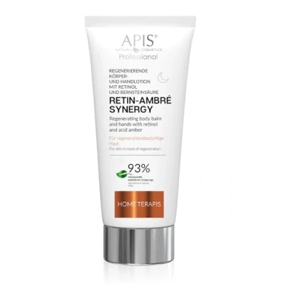 Abbildung von RETIN AMBRE SYNERGY Regenerierende Körper und Handlotion mit Retinol Bernsteinsäure für die Nacht 200 ml Hautpflege Feuchtigkeit Glättung Regeneration