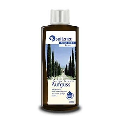 Abbildung von Saunaaufguss Wellness Cypresse Rosmarin (190Ml) Angenehm Duftendes Und Wohltuendes Aufgusskonzentrat