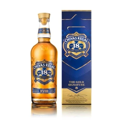 Abbildung von Chivas Regal 18 Years Old Blended Scotch Whisky Gold Signature 0,7l 700ml (1er Pack)