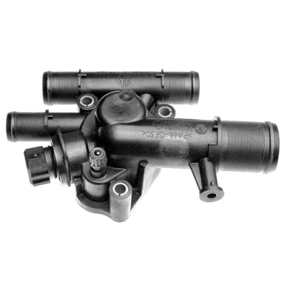 Abbildung von GATES TH27489G1 Kühlwasserthermostat 89 mit Dichtungen Gehäuse RENAULT: SCENIC 2, MEGANE 2 Stufenheck, SUZUKI: Grand Vitara SUV