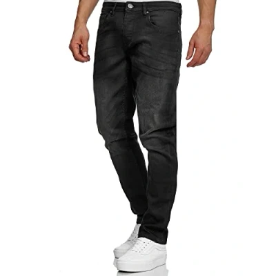 Abbildung von Tazzio Jeans Straight Leg, Herren, Größe: 34xL36, Schwarz