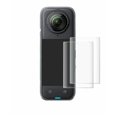 Abbildung von BROTECT 2 Stück Full Cover Schutzfolie für Insta360 X4 Screen Displayschutz Folie [3D Curved, Anti Fingerprint, Kristall Klar]