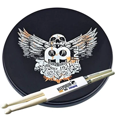 Abbildung von Meinl MPP 12 JB Practice Pad 12“ Jawbreaker + keepdrum Drumsticks 1 Paar