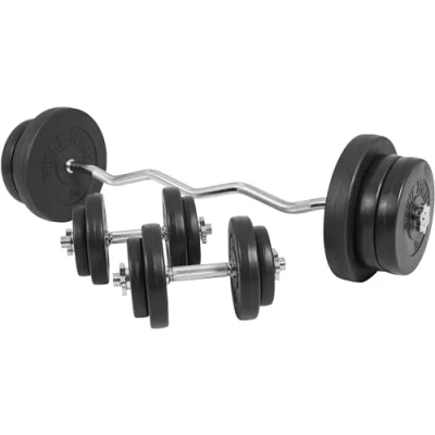 Abbildung von SZ Curlset Kunststoff 70kg Sternverschluss