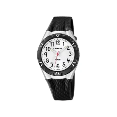 Abbildung von Calypso Damen Analog Quarz Uhr mit Plastik Armband K6064/2