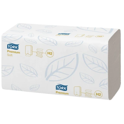 Abbildung von 3150x Serviettes en papier Tork Xpress Soft Multifold Premium pliées Z H2 100289