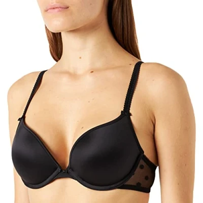 Abbildung von Sassa Damen Push Up BH, Schwarz (Schwarz 500), 90C