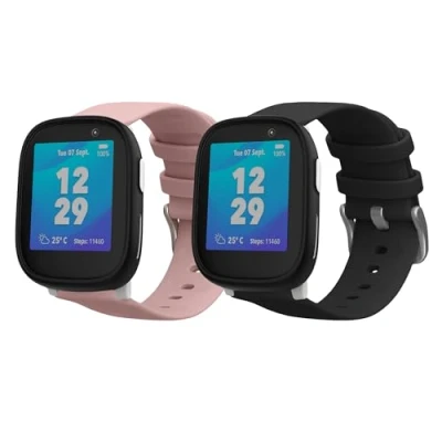 Abbildung von kwmobile Armband S kompatibel mit Xplora X6 Play 2x Fitnesstracker Sportarmband aus TPU und Silikon