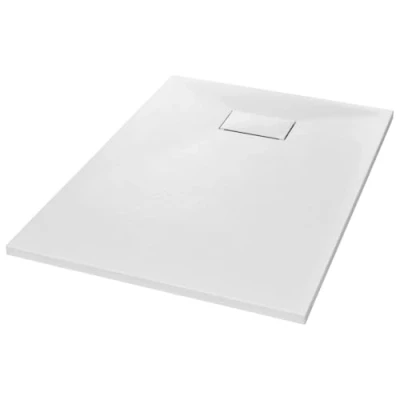 Abbildung von vidaXL Duschwanne SMC Weiß 100x70 cm