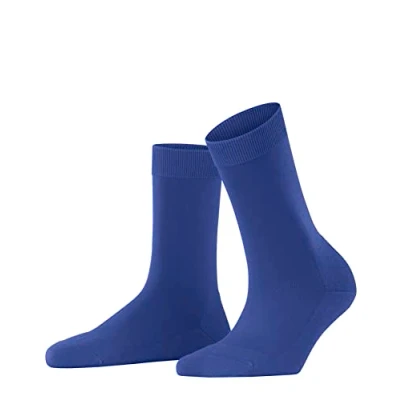 Abbildung von FALKE Damen Socken ClimaWool W SO Lyocell Schurwolle einfarbig 1 Paar, Blau (Imperial 6065), 41 42