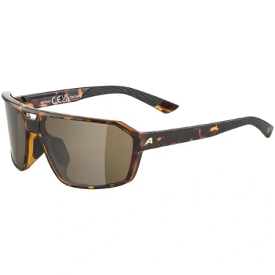Abbildung von ALPINA SWIFT, Sportbrille für Erwachsene, havana gloss, One Size, 100% UV A , B und C Schutz