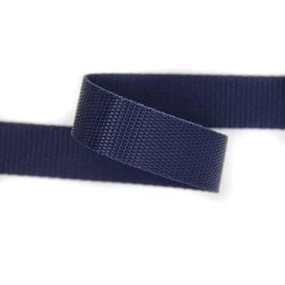 Abbildung von 25mm 5m Gurtband 100% Polypropylen dunkelblau