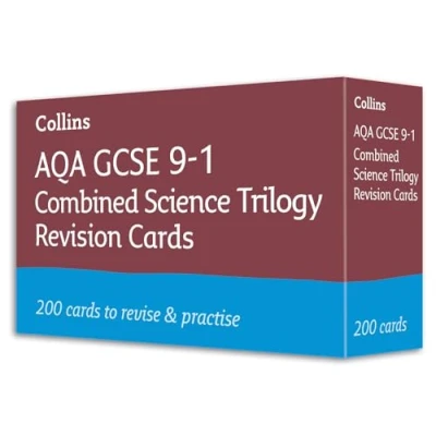 Abbildung von AQA GCSE 9 1 Combined Science Revision Cards (Biology, Chemistry &amp; Physics): Ideal for the 2025 and 2026 exams (Collins Grade Revision)