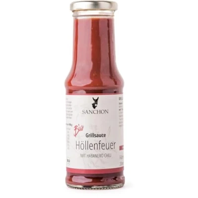 Abbildung von Sanchon Grillsauce &quot;Höllenfeuer&quot; (210 ml) Bio