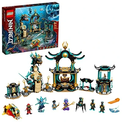 Abbildung von Lego 71755 NINJAGO Tempel des unendlichen Ozeans Unterwasser Set Spielzeug für Jungen und Mädchen ab 9 Jahren mit Figuren