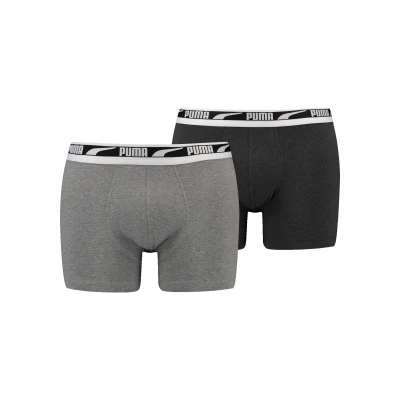 Abbildung von Puma 2 PACK Panties, Herren, Größe: Small, Grey mélange