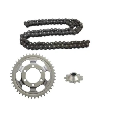 Abbildung von Kettensatz Kette 415 Kettenrad 43 Ritzel 13 für Zündapp Hai CS CX ZD ZL ZS ZE ZX