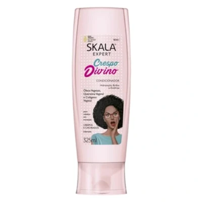 Abbildung von SKala Expert Conditioner &quot;Crespo Divino&quot; 325 ml 100% Vegan Entfernt Frizz und spendet Feuchtigkeit, verleiht stumpfem Haar zum Leben, Volumen. Geeignet für Curly Methode