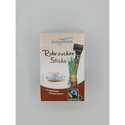 Abbildung von Rohrzucker Sticks in praktischen Einzelportionen, 50 Portionen (250g), Fairtrade