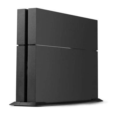 Abbildung von PS4 Vertikaler Standfuß für Playstation 4 mit integrierten Kühlschächten und rutschfesten Füßen, Schwarz (Not for Slim &amp; Pro)