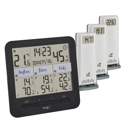 Abbildung von TFA Badethermometer Funk Thermo Hygrometer Klima@Home2