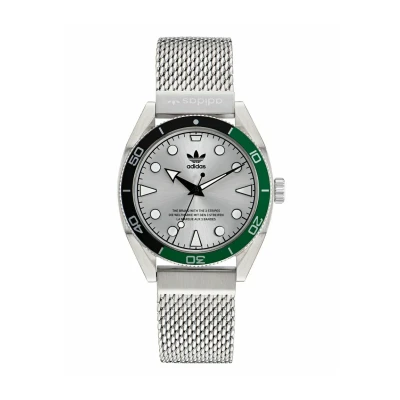 Abbildung von adidas Originals Edition TWO Uhr, Herren, Größe: One Size, Silber