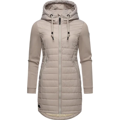 Abbildung von Ragwear Lucinda Wintermantel, Damen, Größe: 4XL, Bone