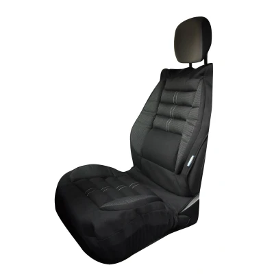 Abbildung von KINE TRAVEL 169822 Sitzschonbezug schwarz Mit Massagefunktion Polyester, PU (Polyurethan)