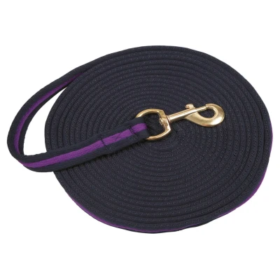 Abbildung von Excellent Longierleine Soft 8 m Violett