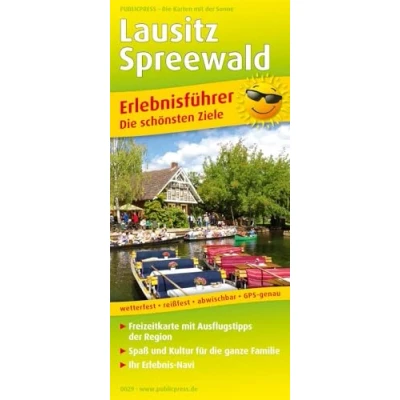 Abbildung von Lausitz, Spreewald: Erlebnisführer mit Informationen zu Freizeiteinrichtungen auf der Kartenrückseite, wetterfest, reißfest, abwischbar, GPS genau. 1:170000 (Erlebnisführer: EF)