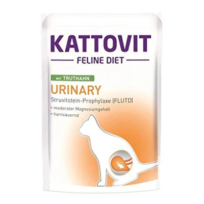 Abbildung von Kattovit PB Feline Diet Urinary Truthahn 85g (Menge: 24 je Bestelleinheit)