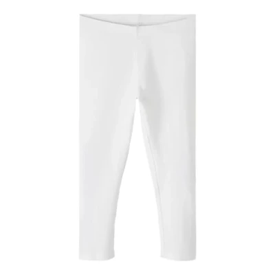 Abbildung von NAME IT Mädchen Nkfvivian Ff Noos Capri Leggings, Bright White, 152 EU