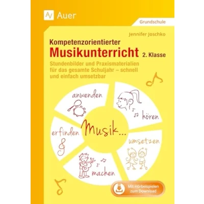 Abbildung von Kompetenzorientierter Musikunterricht 2. Klasse: Stundenbilder und Praxismaterialien für das gesamte Schuljahr schnell einfach umsetzbar (Kompetenzorientierter Unterricht Grundschule)