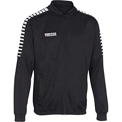 Abbildung von Derbystar Kinder Hyper Poly Arbeitsjacke Jacke, Navy Weiß, 116