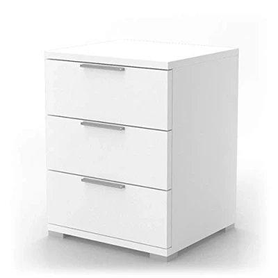 Abbildung von Vicco Nachtschrank Florenz, Weiß, 46.2 x 60 cm