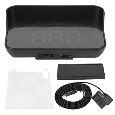 Abbildung von Head Up Display Auto Reflektor Heads für Autos Universal Car High Definition OBD HUD Windschutzscheibe Projektor Overspeed Sicherheit A