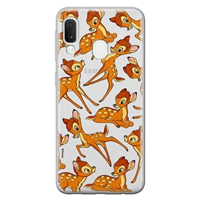 Abbildung von ERT GROUP Handyhülle für Samsung A20e Original und offiziell Lizenziertes Disney Muster Bambi 017 optimal an die Form des Handy angepasst, teilweise transparent