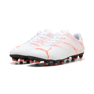 Abbildung von PUMA Herren ATTACANTO FG/AG Fussballschuh, White Glowing RED, 40.5 EU