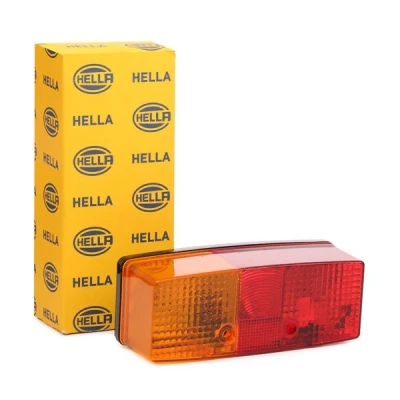 Abbildung von HELLA 2SD 003 184 031 Heckleuchte links rot/gelb schwarz ohne Glühlampen