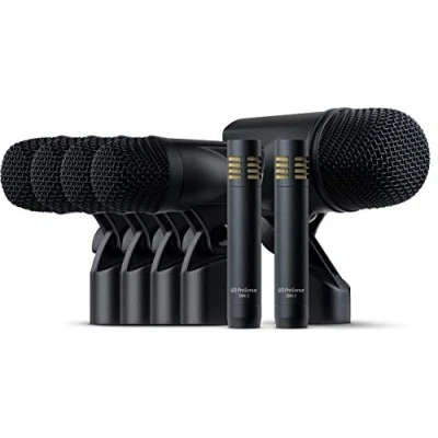 Abbildung von PreSonus DM 7 Drum Mikrofon Komplettset für Studioaufnahmen und Live Sound Verstärkung