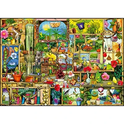 Abbildung von RAVENSBURGER Puzzle 1000 Teile Curious Cupboards bunt Gedächtnis