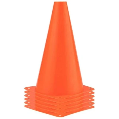 Abbildung von Bauern Slalomkegel 6 Stück Orange