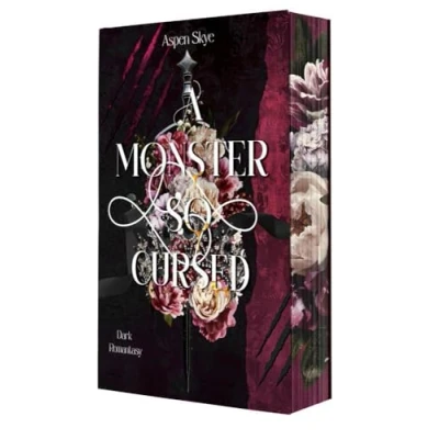 Abbildung von A Monster so cursed: Thron der Schatten prickelnde Dark Romantasy (Fallen Sun): Mit wunderschönem Farbschnitt