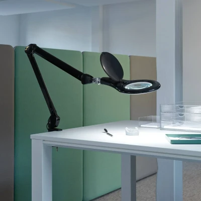 Abbildung von Maul LED Lupenleuchte Maulmakro 56 LEDs schwarz