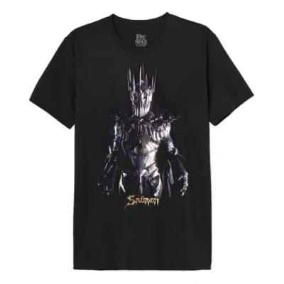 Abbildung von The Lord Of Rings Herren Melotrmts017 T Shirt, Schwarz, S