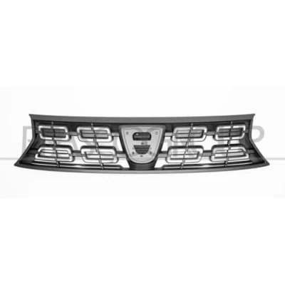 Abbildung von PRASCO DA8242011 Kühlergrill vorne schwarz chrom DACIA: Duster II